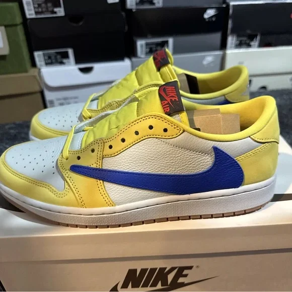 Nike Jordan 1 Retro Low OG x Travis Scott Canary